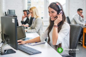 Contact center workers