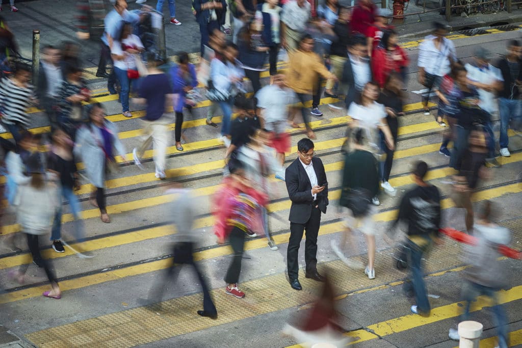 Crowded street