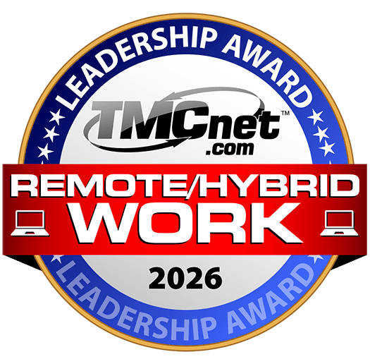 TMC Remote Work Leadership Award Logo